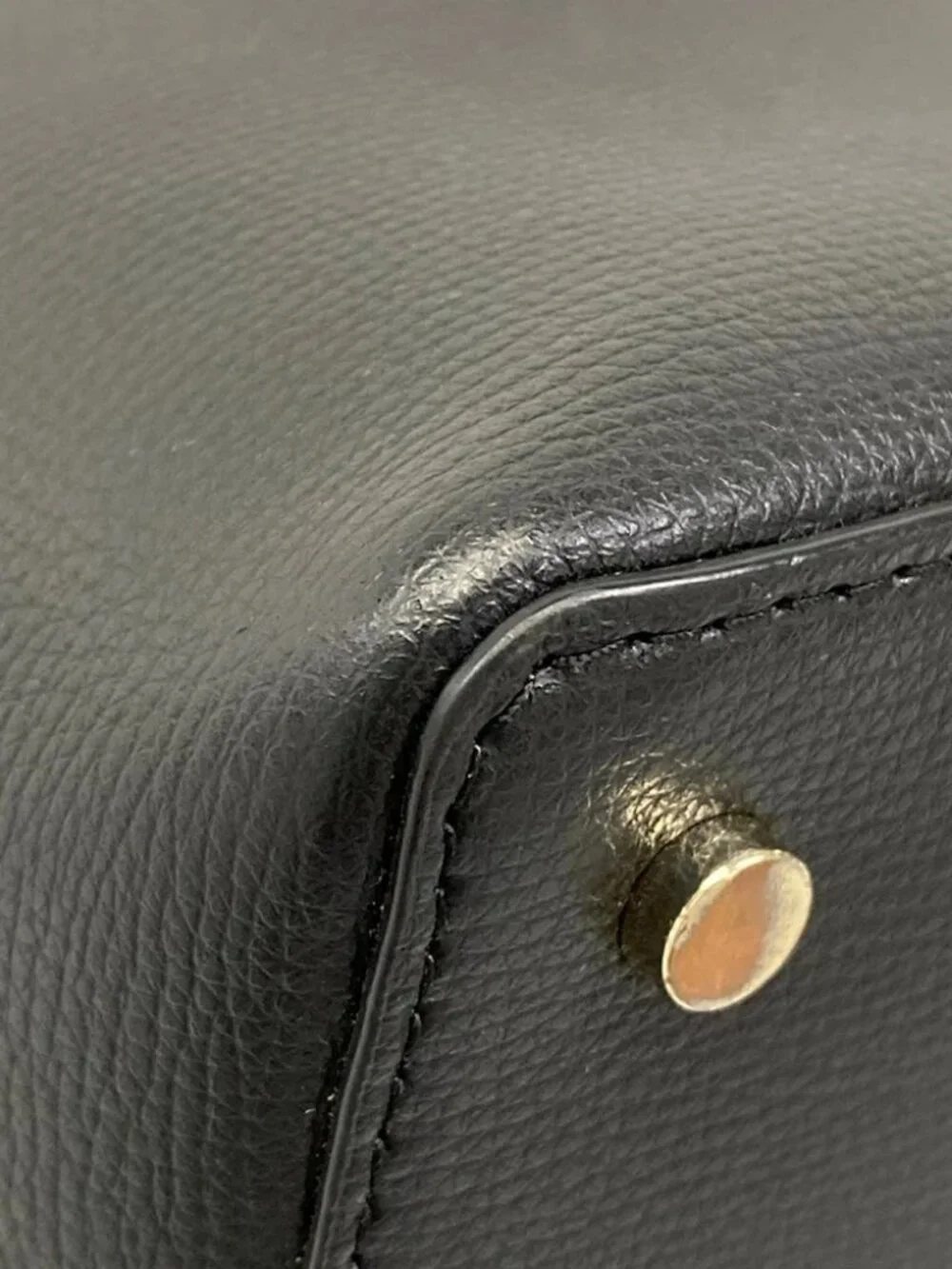 Kate spade PXRUA687 Black Leather Tote Bag